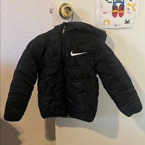 Nike Kids Black Puffer Jacket